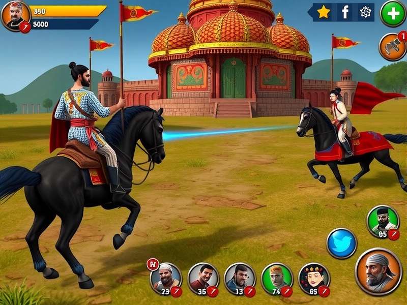 Rana Pratap Grand Battle character progression screen